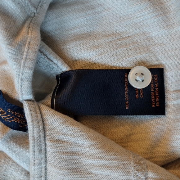 Good Man Brand Men's White Henley Shirt XL NWT - Picture 13 of 13